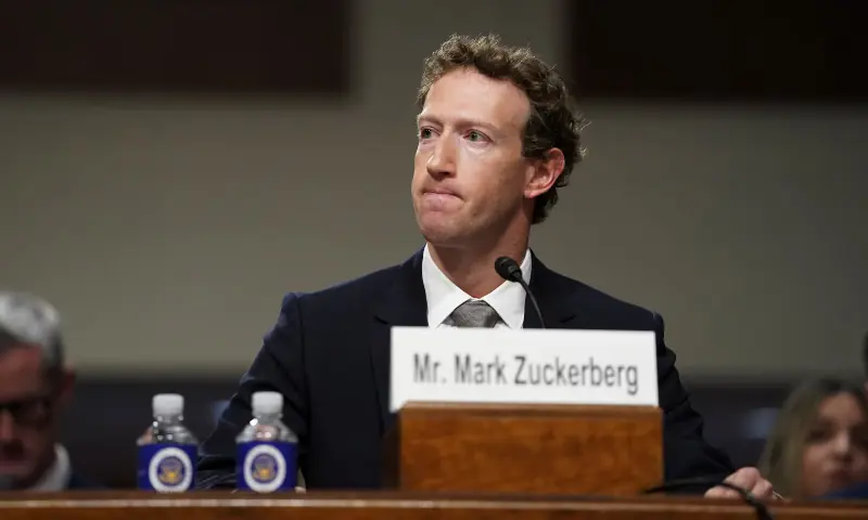 Meta&rsquo;s CEO Mark Zuckerberg attends the Senate Judiciary Committee hearing on online child sexual exploitation at the US Capitol, in Washington, US on Jan 31, 2024. &mdash; Reuters/File