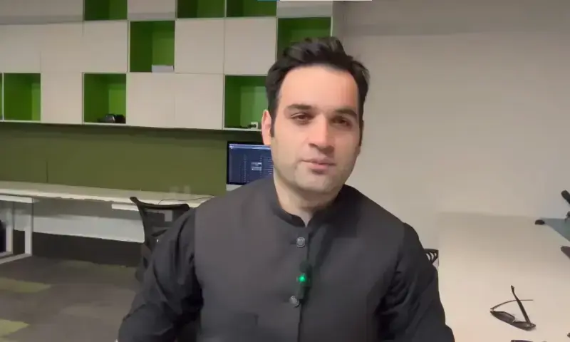Sohrab Barkat, an Islamabad-based digital media journalist, speaks in a video shared on Aug 23, 2025. — Screengrab via YouTube/
Sohrab Barkat Official Sohrab Barkat, an Islamabad-based digital media journalist, speaks in a video shared on Aug 23, 2025. — Screengrab via YouTube/
Sohrab Barkat Official