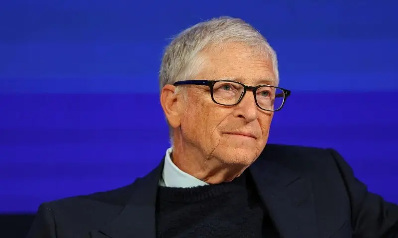 Bill Gates in January 2026 at the annual World Economic Forum meeting in Davos, Switzerland. &mdash; Reuters/File