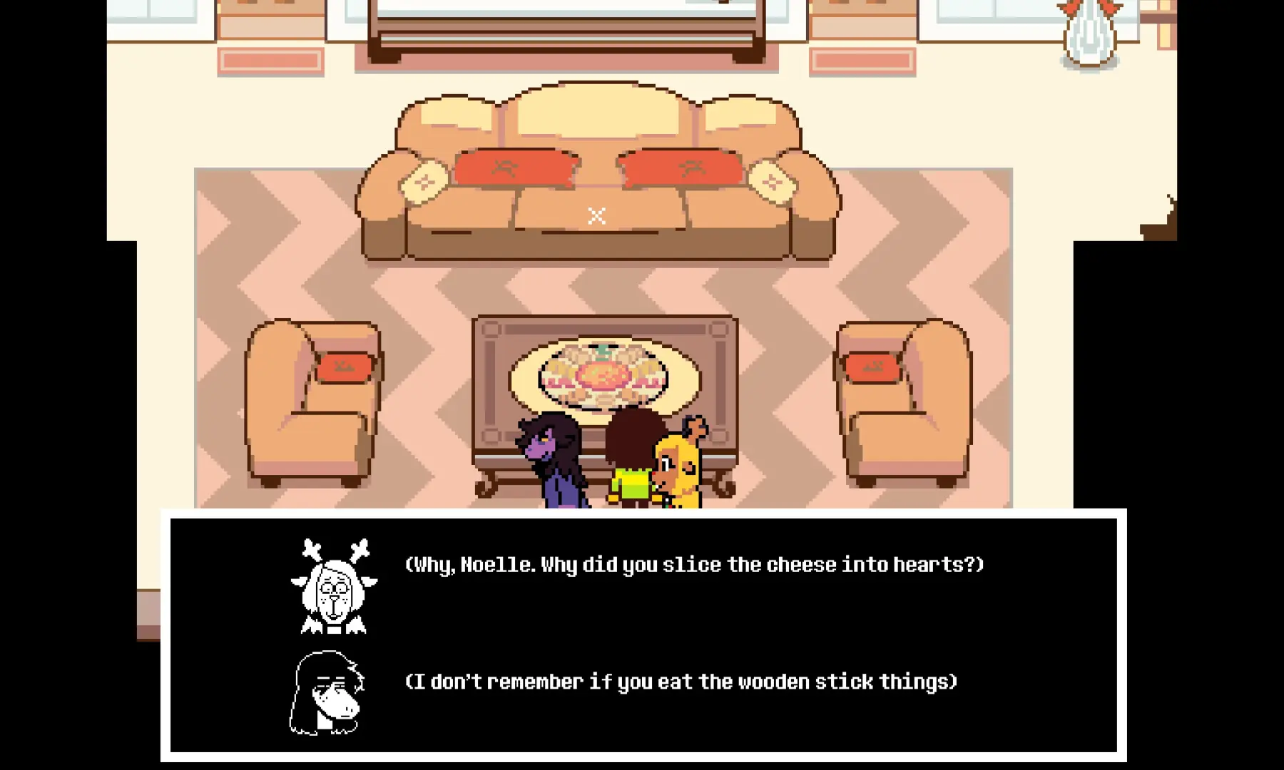 Noelle regrets her decisions. &mdash; screengrab by author