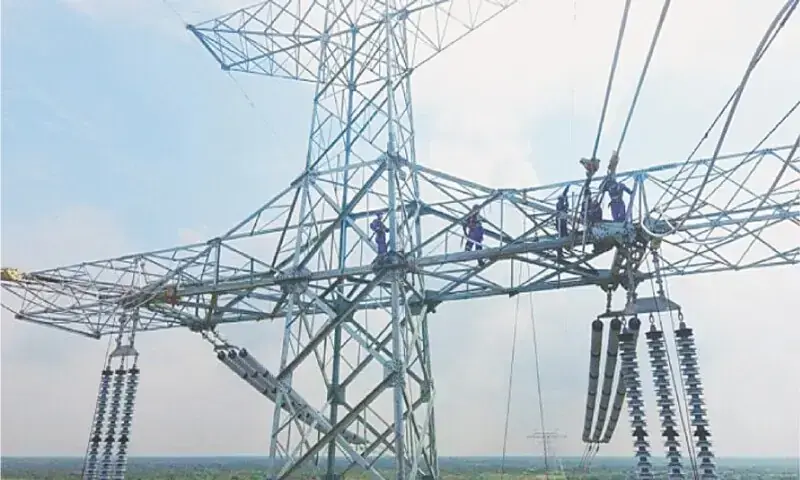 A file photo of power pylons. &mdash; Dawn/File