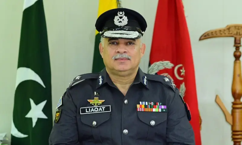 Retired Captain Liaqat Ali Malik, who has been appointed as the AJK Police IG. &mdash; Facebook/liaqatmalikpsp