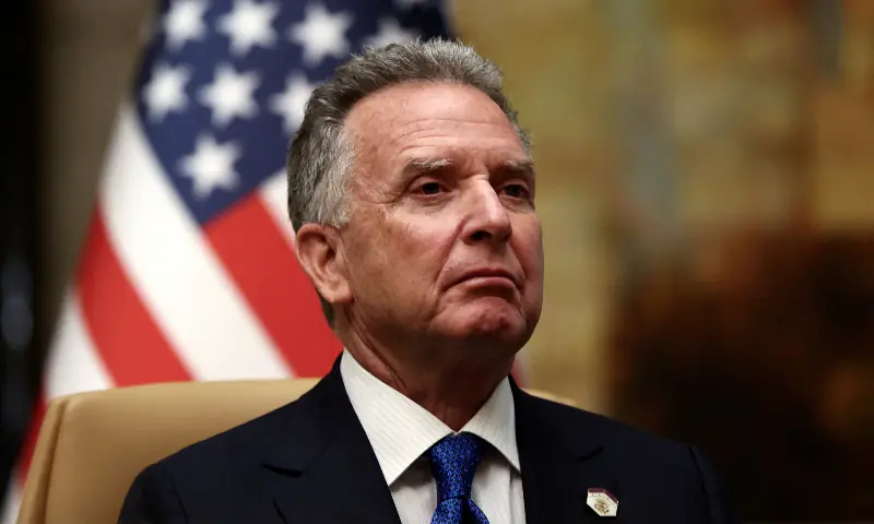 US Middle East envoy Steve Witkoff attends an interview, in Riyadh, Saudi Arabia on Feb 18, 2025. — Reuters/File US Middle East envoy Steve Witkoff attends an interview, in Riyadh, Saudi Arabia on Feb 18, 2025. — Reuters/File