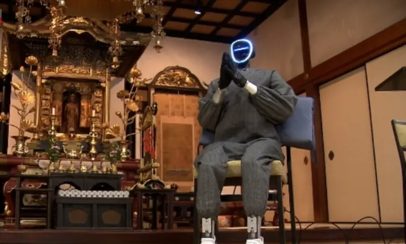 Japanese researchers unveiles a robot monk powered by AI on Tuesday, Feb 24. —Photo courtesy @NHKWORLD_News/X Japanese researchers unveiles a robot monk powered by AI on Tuesday, Feb 24. —Photo courtesy @NHKWORLD_News/X