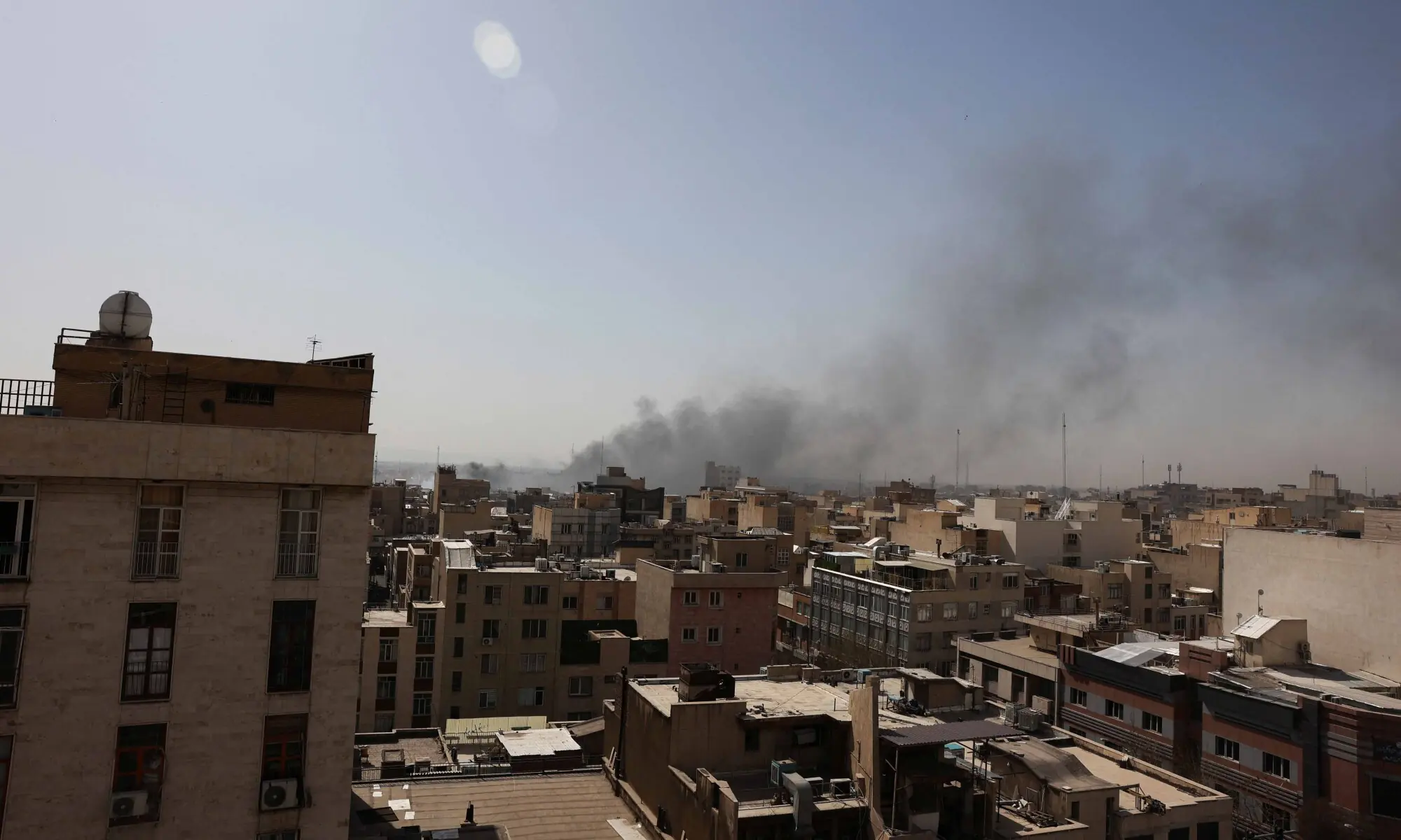 Smoke rises following an explosion, after Israel and the U.S. launched strikes on Iran, in Tehran, Iran, February 28, 2026. Majid Asgaripour/WANA (West Asia News Agency) via REUTERS ATTENTION EDITORS - THIS PICTURE WAS PROVIDED BY A THIRD PARTY