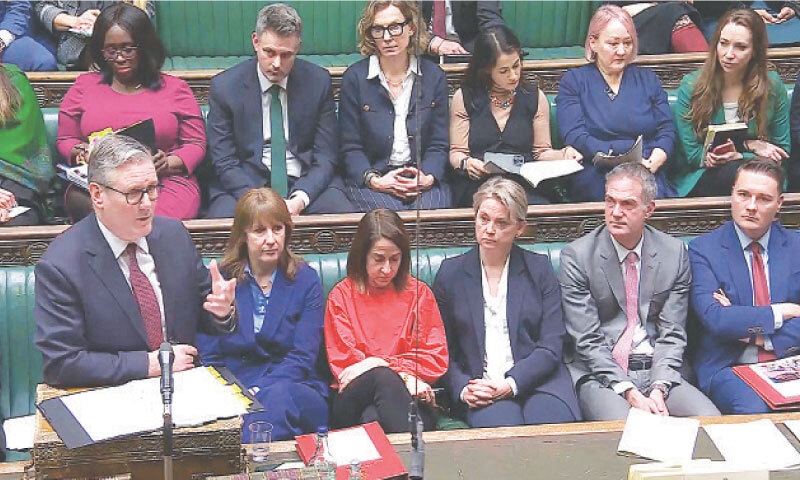 British PM Keir Starmer admits in the House of Commons Peter Mandelson betrayed the country by lying repeatedly about his ties with Epstein.—AFP British PM Keir Starmer admits in the House of Commons Peter Mandelson betrayed the country by lying repeatedly about his ties with Epstein.—AFP