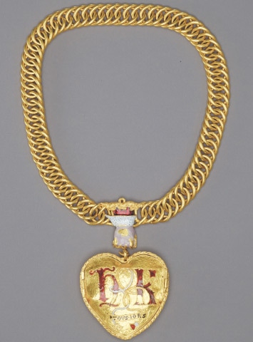 THE Tudor Heart pendant, linked to Britain&rsquo;s King Henry VIII and his first wife Katherine of Aragon, which the British Museum acquired after raising 3.5 million pounds.&mdash;Reuters