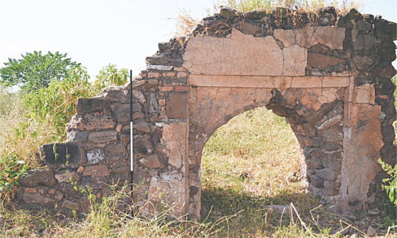 Mughal-era ruins demolition for housing