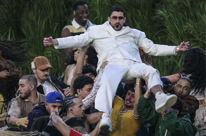 Bad Bunny performed in the halftime show of the Super Bowl | Chris Torres/EPA