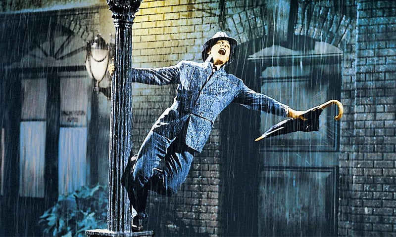 Gene Kelly in Singin&rsquo; in the Rain
