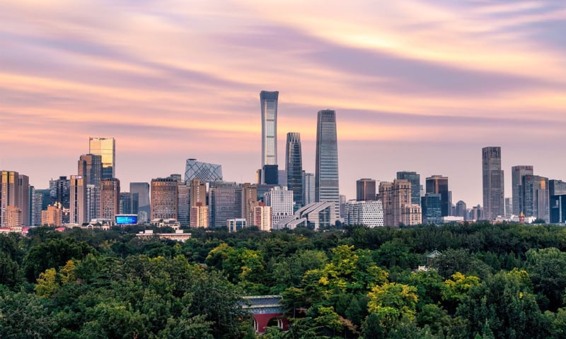 A view of Beijing.&mdash;Courtesy China Daily