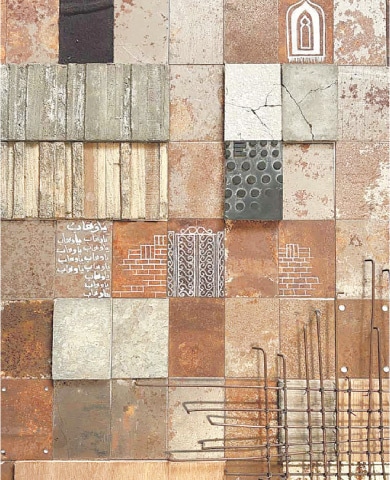 Some of the artworks displayed at the exhibition.&mdash;Fahim Siddiqi / White Star