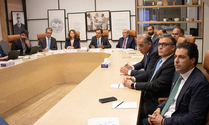 OICCI hosts an interactive session with a visiting delegation from the IMF, led by Iva Petrova, on Feb 28. — oicci_pakistan via X OICCI hosts an interactive session with a visiting delegation from the IMF, led by Iva Petrova, on Feb 28. — oicci_pakistan via X