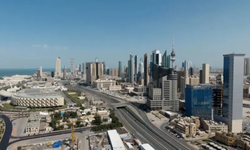A drone view shows Kuwait City, in the aftermath of strikes by Israel and the US on Iran, in Kuwait, on February 28, 2026. &mdash;Reuters/File