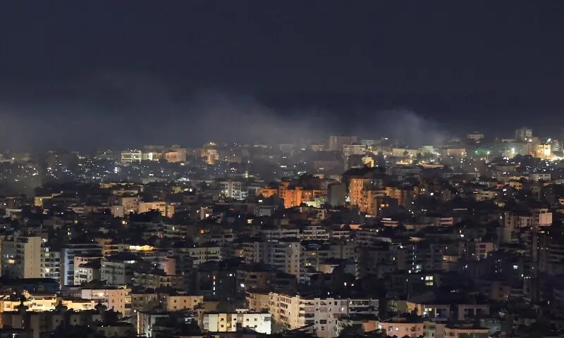 Smoke rises after Israeli strikes in Beirut&rsquo;s southern suburbs, Lebanon, March 2, 2026.&mdash; Reuters
