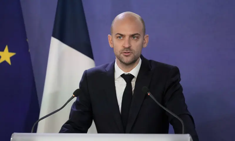 France&rsquo;s Foreign Minister Jean-Noel Barrot gives a press conference after a crisis meeting, in Paris, France on March 2, 2026. &mdash; Reuters