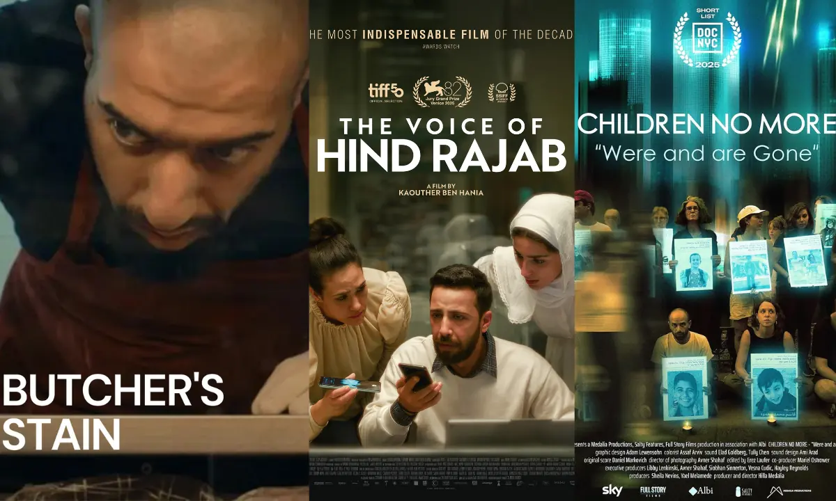 The three films bringing stories from the heart of Palestine to the Academy Awards