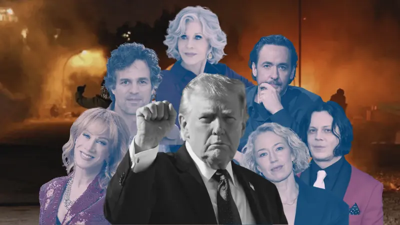 Trump promised to &lsquo;stop wars&rsquo;. Hollywood is angry he just started another one