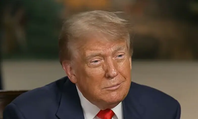US President Donald Trump gives an interview on June 29. &mdash; Screengrab via YouTube/Fox News/File