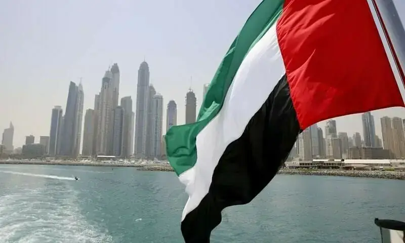 a UAE flag flies over a boat at Dubai Marina, Dubai. — Reuters/File a UAE flag flies over a boat at Dubai Marina, Dubai. — Reuters/File
