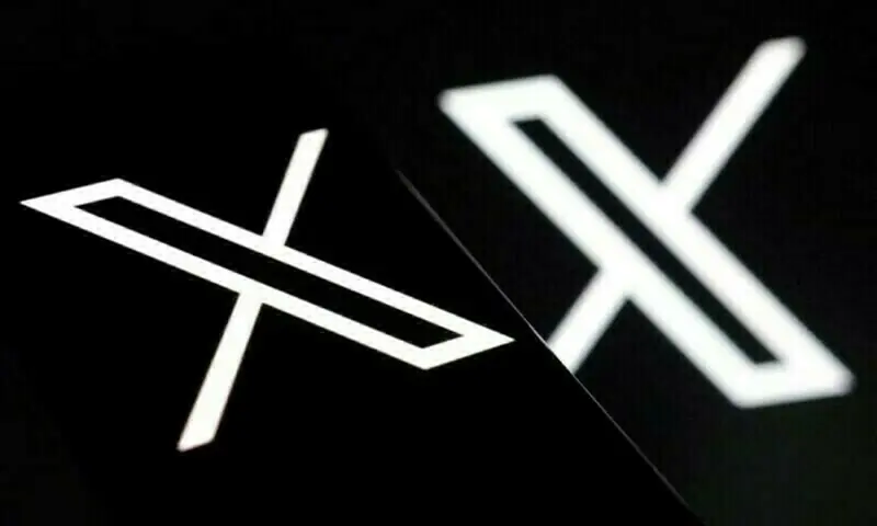 A photo of social media platform X&rsquo;s logo. &mdash; Reuters/File