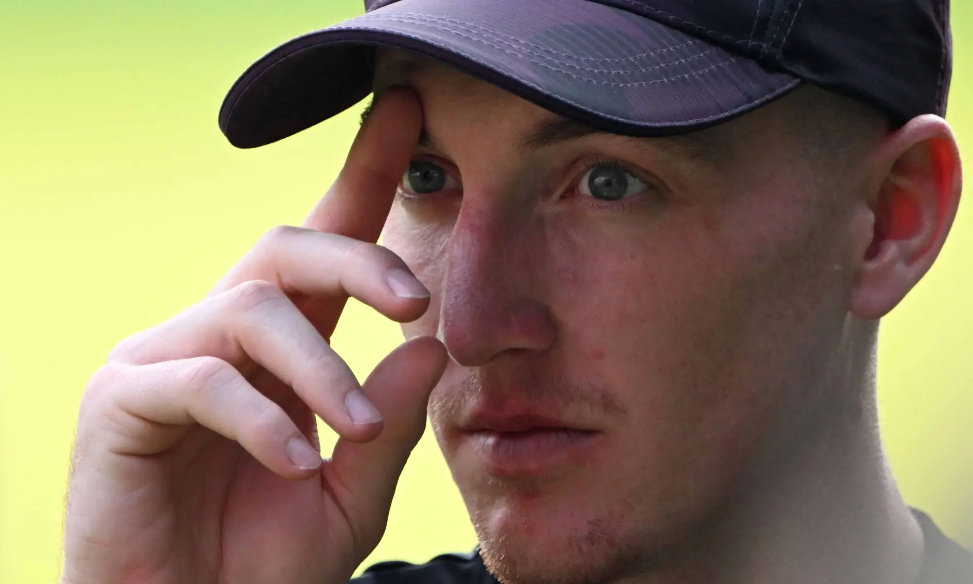 England&rsquo;s captain Harry Brook attends a training session on the eve of the 2026 ICC Men&rsquo;s T20 Cricket World Cup&rsquo;s semi-final match between England and India, at the Wankhede Stadium in Mumbai on March 4, 2026. &mdash; AFP