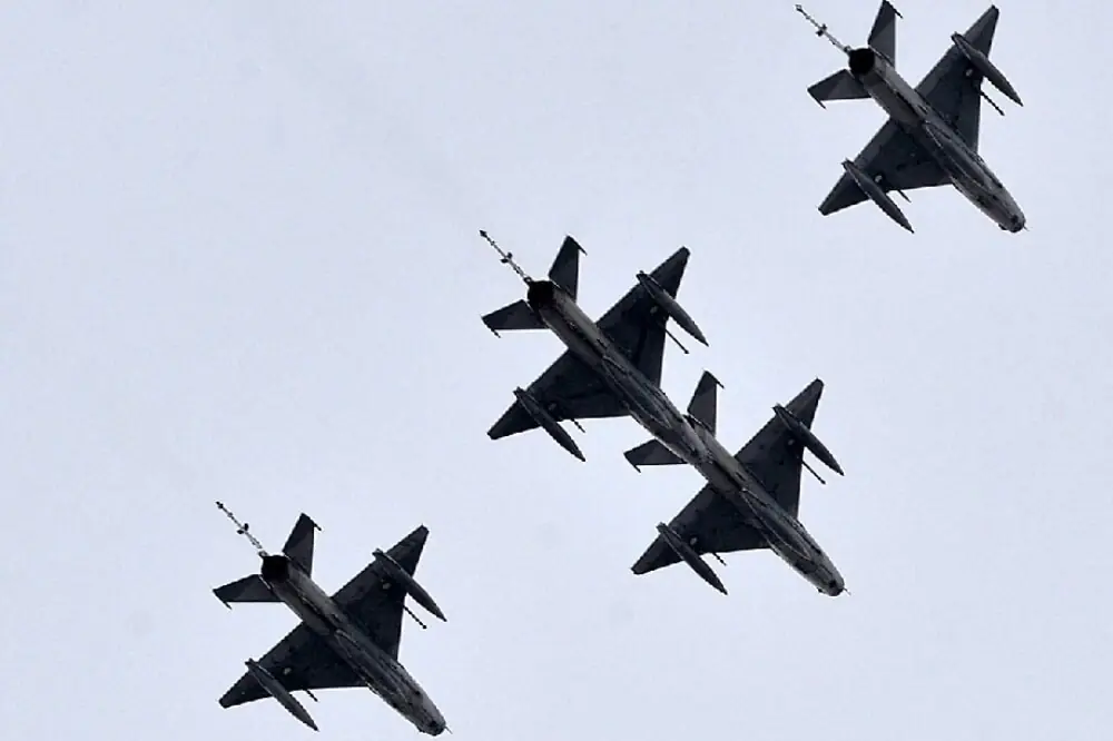 A file photo of military aircraft. ─ AFP/File