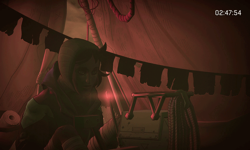 A birthday candle. &mdash; GIF by author