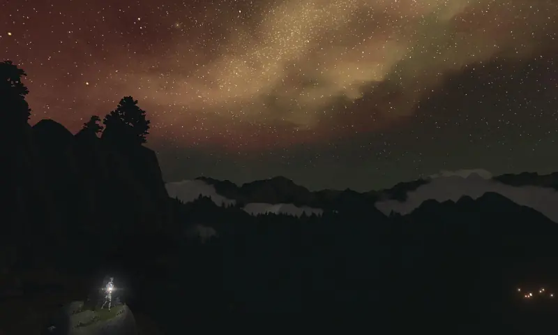 Yet another beautiful sky. &mdash; screengrab by author