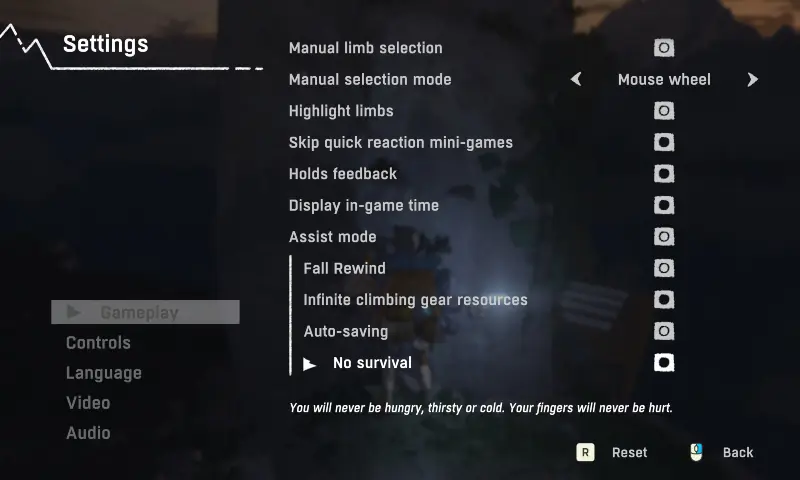 More accessibility options. &mdash; screengrab by author