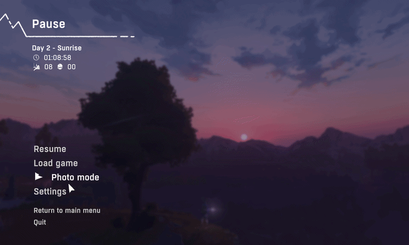 Grabbing a quick snap of the sunrise.  &mdash; GIF by author