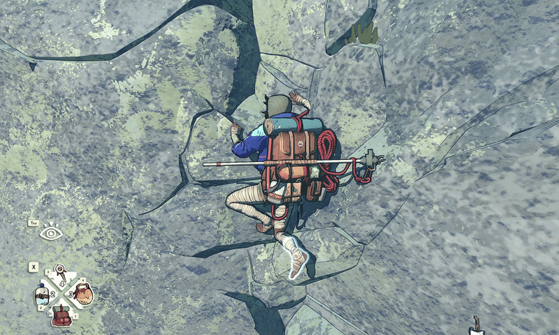 Climbing.  &mdash; GIF by author