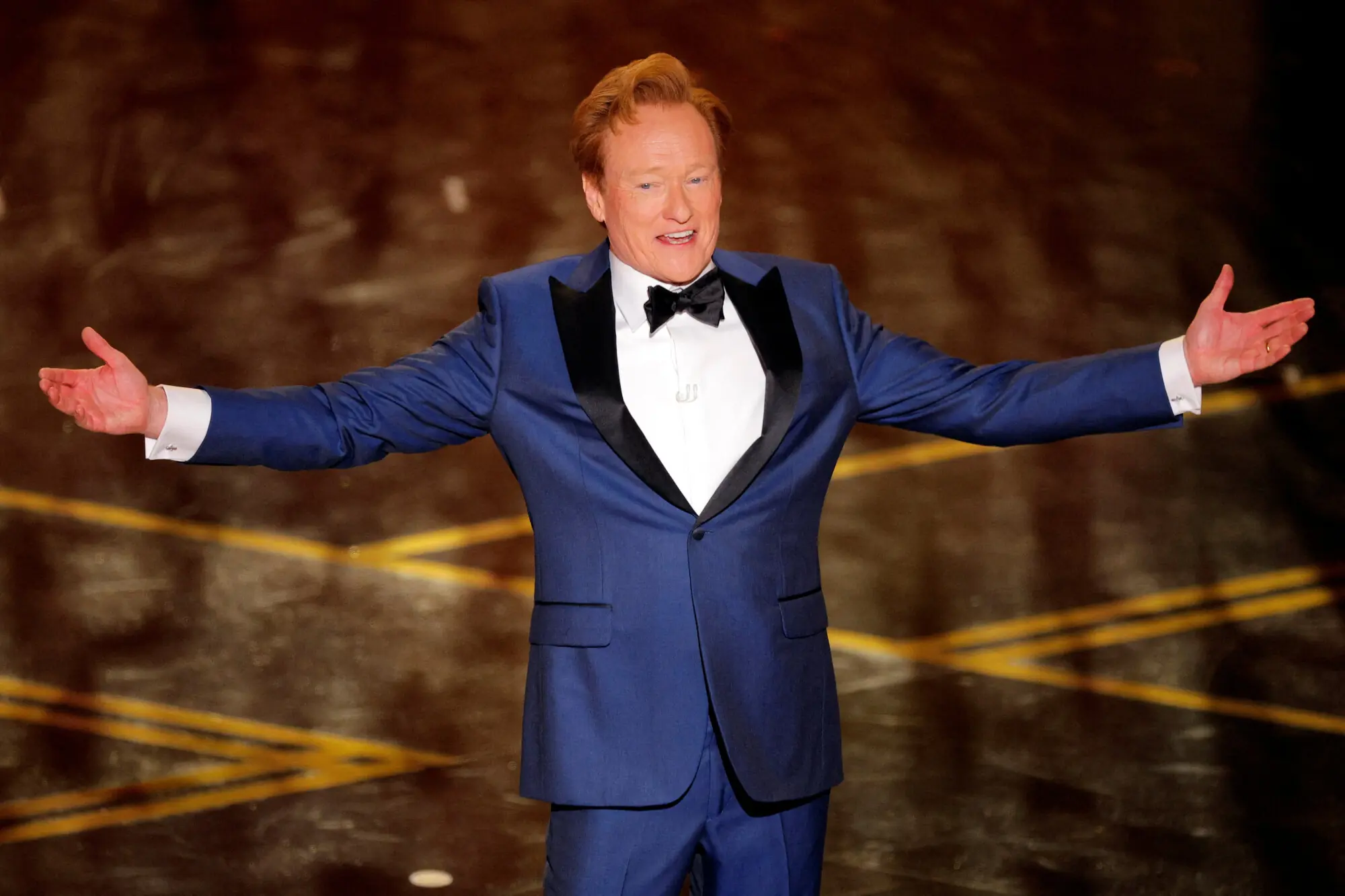 Veteran Oscars host Conan O&rsquo;Brien conducts this year&rsquo;s ceremony. Photo: Reuters
