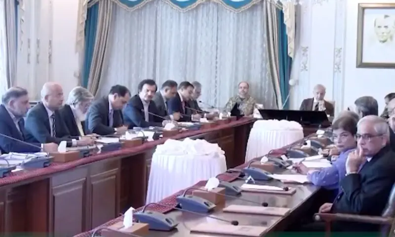 PM Shehbaz, chairing a meeting on PARC-related matters, in Islamabad. &mdash; Screengrab X/@GovtofPakistan