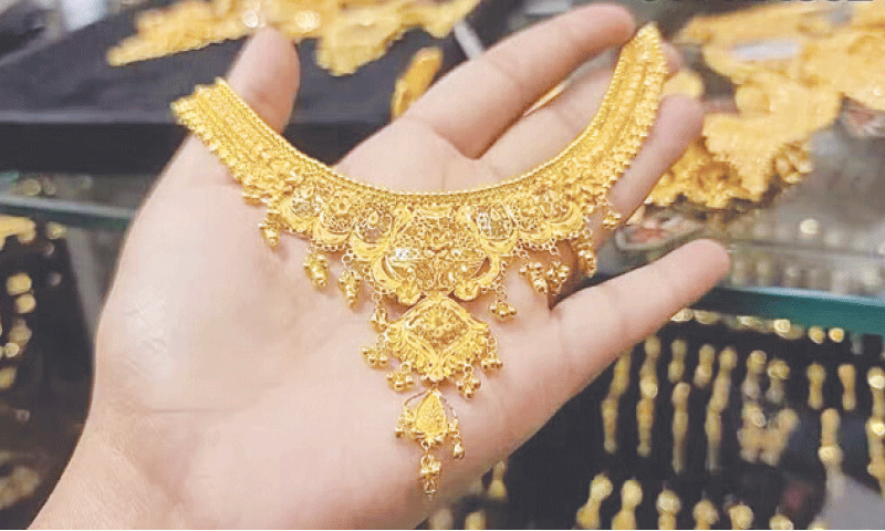 A file photo of gold jewellery. &mdash; AFP/file