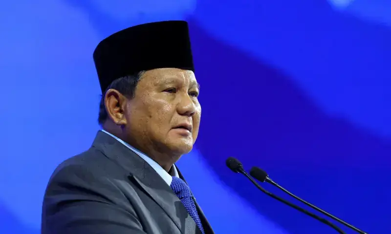Indonesian President Prabowo Subianto attends the 56th annual World Economic Forum (WEF) meeting in Davos, Switzerland on January 22, 2026. &mdash; Reuters/File