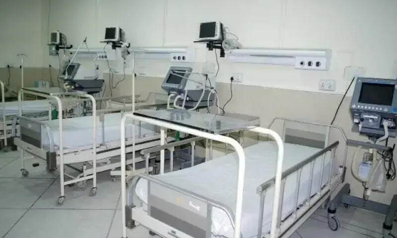 A file photo of hospital beds.&mdash; Dawn/File