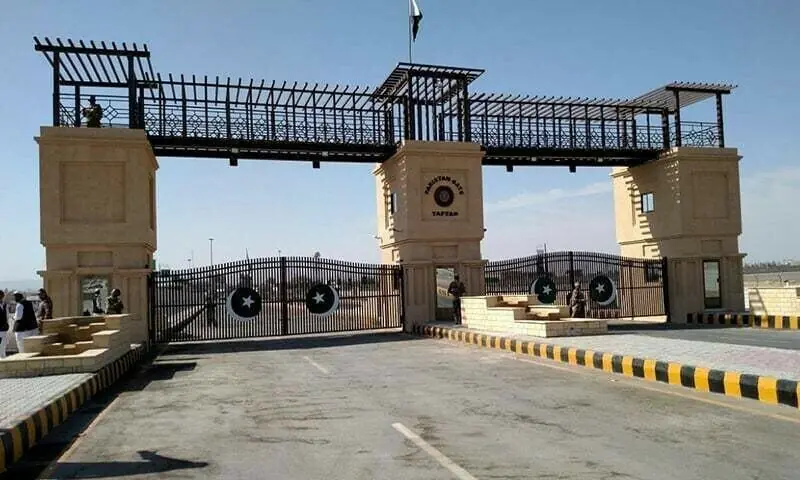 An image of the border crossing between Pakistan and Iran in Panjgur. &mdash; AFP/File