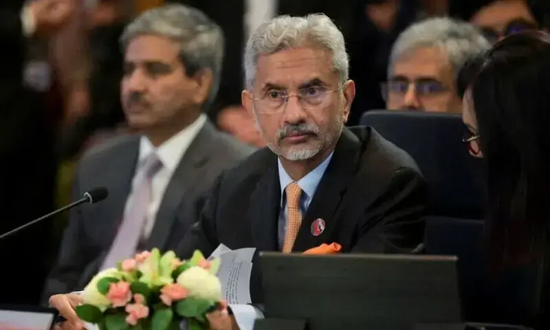 India&rsquo;s Foreign Minister Subrahmanyam Jaishankar looks on as he delivers his speech in the Association of Southeast Asian Nations (ASEAN) Post Ministerial Conference with India during the ASEAN Foreign Ministers&rsquo; meeting in Jakarta, on July 13, 2023. &mdash; Reuters/File