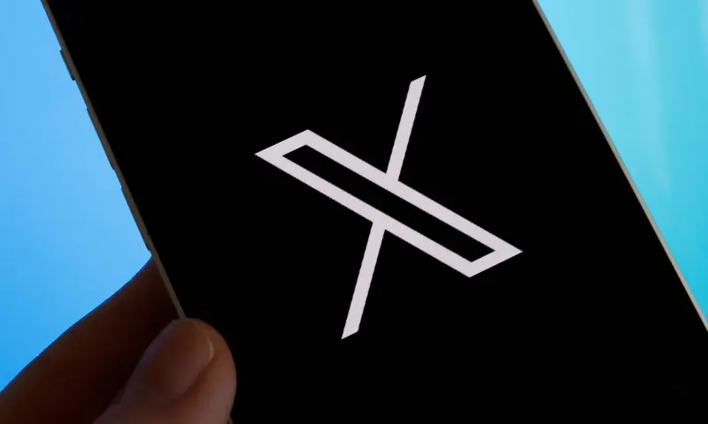 Logo of X is displayed on an iPhone in Galway, Ireland on July 24, 2023. &mdash; Reuters/File
