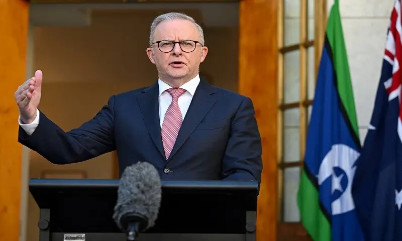 Australian Prime Minister Anthony Albanese speaks to the media during a press conference at Parliament House in Canberra, Australia, 30 March, 2026. — AFP Australian Prime Minister Anthony Albanese speaks to the media during a press conference at Parliament House in Canberra, Australia, 30 March, 2026. — AFP