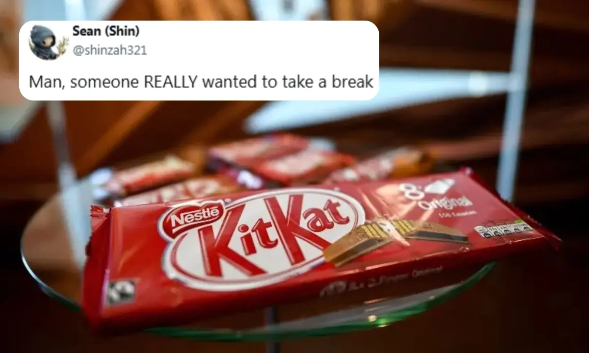 Someone stole 12 tonnes of Kit Kat bars in Europe and X is having a hard time keeping it together