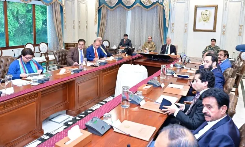 Prime Minister Shehbaz Sharif chairs a meeting to review implementation of fuel conservation and austerity measures on March 30. — Photo via X/@GovtofPakistan Prime Minister Shehbaz Sharif chairs a meeting to review implementation of fuel conservation and austerity measures on March 30. — Photo via X/@GovtofPakistan