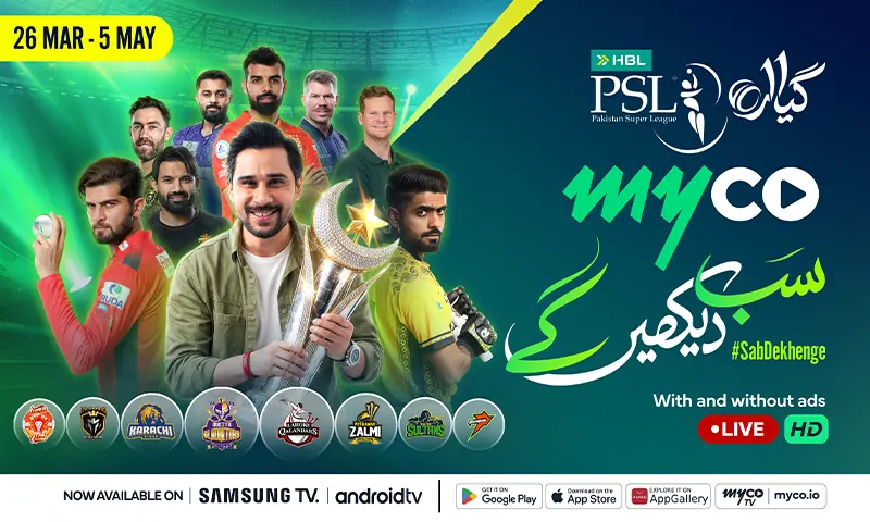 Myco is leading TV and streaming rights for PSL 2026 in Pakistan Myco is leading TV and streaming rights for PSL 2026 in Pakistan