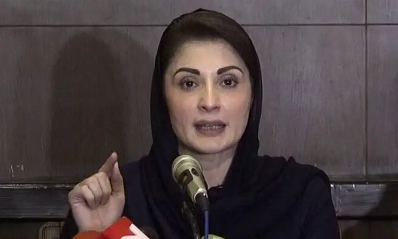 PML-N Vice President Maryam Nawaz addresses a press conference in Lahore. —DawnNewsTV/File PML-N Vice President Maryam Nawaz addresses a press conference in Lahore. —DawnNewsTV/File
