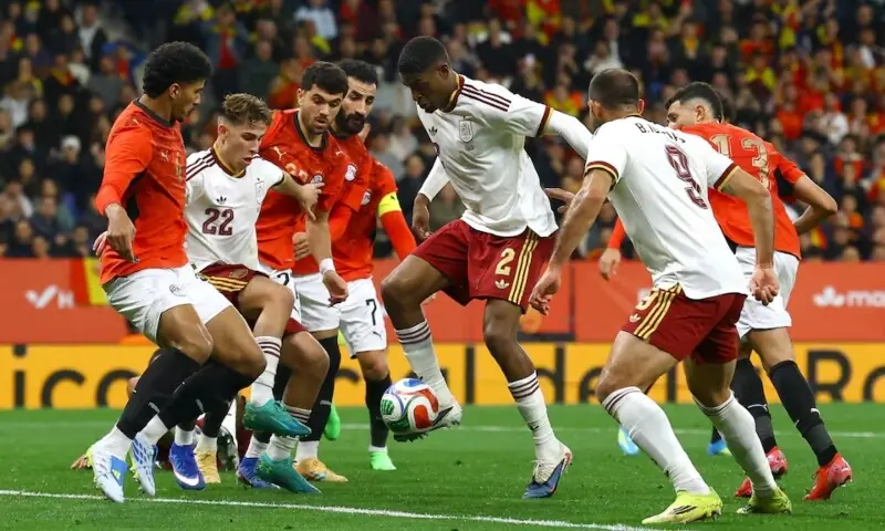 Spanish police open probe into anti-Muslim chants at friendly match with Egypt