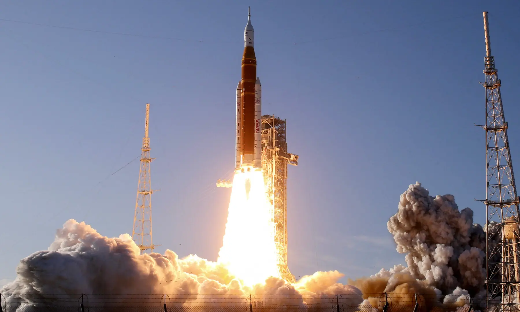Nasa’s Artemis II Space Launch System rocket carrying the Orion spacecraft lifts off from Launch Complex 39B at Kennedy Space Centre on April 1, 2026 in Cape Canaveral, Florida. — AFP Nasa’s Artemis II Space Launch System rocket carrying the Orion spacecraft lifts off from Launch Complex 39B at Kennedy Space Centre on April 1, 2026 in Cape Canaveral, Florida. — AFP