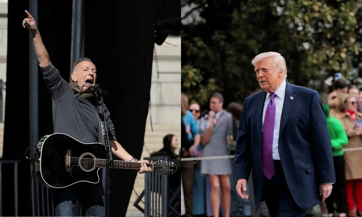 Trump urges supporters to boycott veteran rock star Bruce Springsteen over ICE criticism