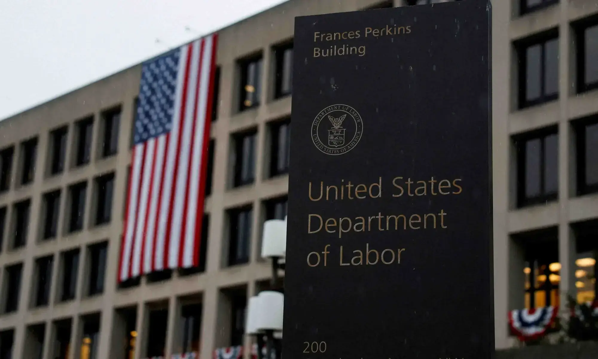 The US Department of Labor headquarters in Washington, DC, US on September 16, 2025. &mdash; Reuters