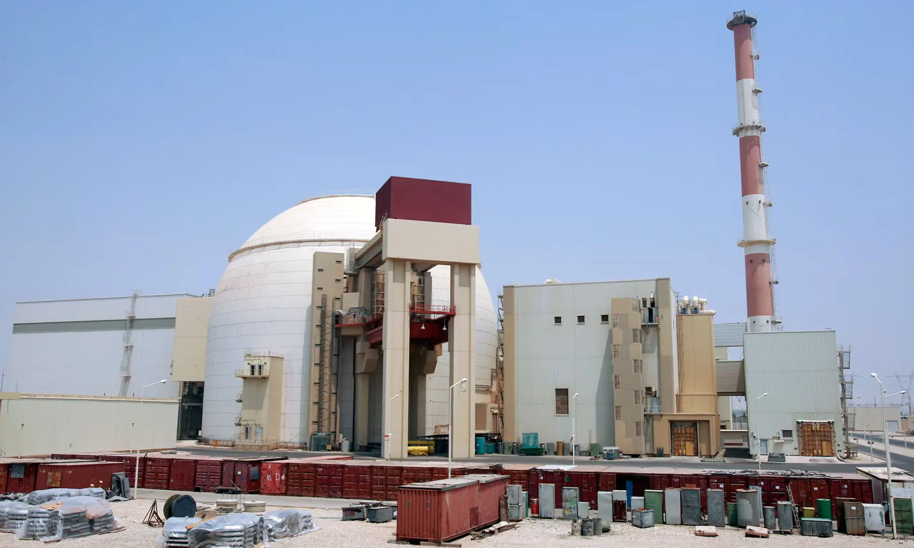 A general view of the Bushehr nuclear power plant’s main reactor, 1,200 km south of Tehran, Iran on August 21, 2010. — Reuters/File